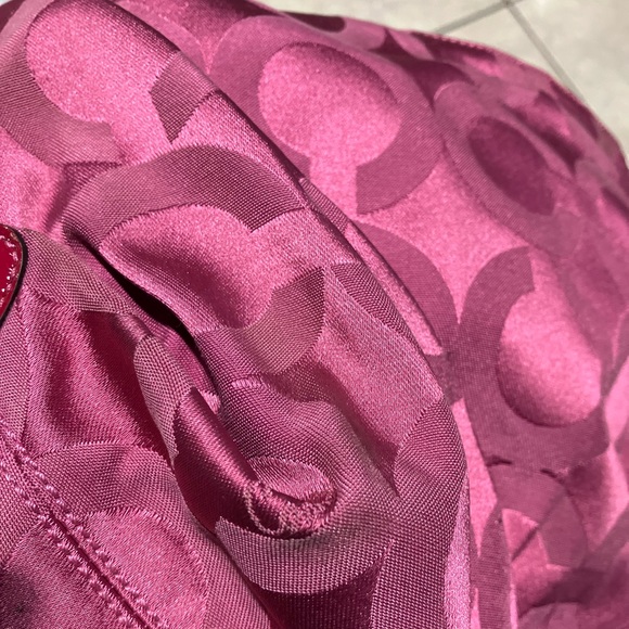 Coach Pink Shoulder Purse - Picture 4 of 16